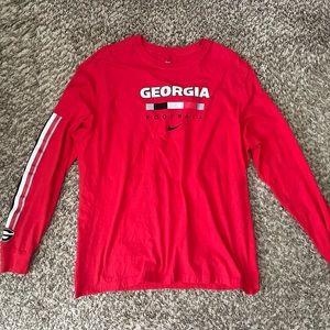 Nike Georgia Football long sleeve shirt